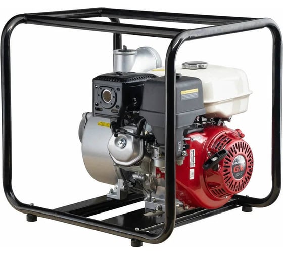 Бензиновая мотопомпа HND WP 40x2C с двигателем Honda WP40X2C