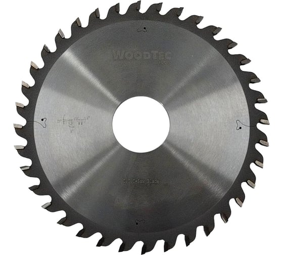 Пила подрезная коническая 200x4.7-5.9x65 мм, Z36 Woodtec ВИ 343329