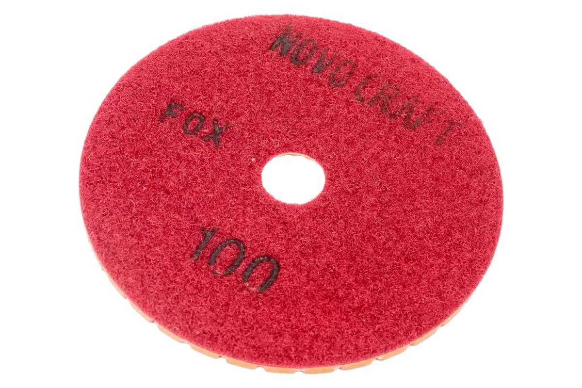 Диск алмазный гибкий Черепашка Fox (2 шт; 100 мм; № 100; мокрый рез) NOVOCRAFT PPTSW1000100