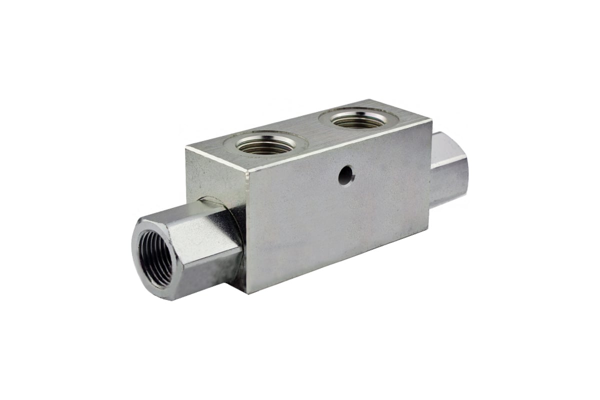 Гидрозамок TITAN LOCK двусторонний, 1/4", BP/BP, сталь, TLDHL1/4FF