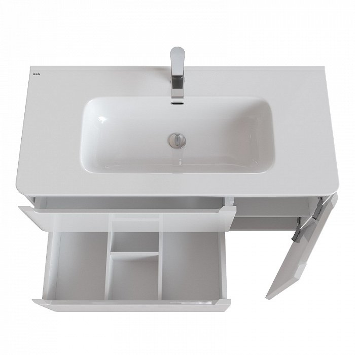 Мебель для ванной Iddis Edifice 100 см белый