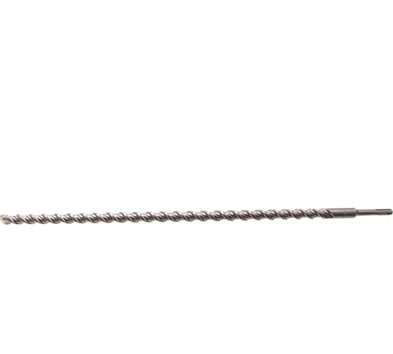 Бур по бетону, двойная спираль, Cobalt W-tip (18x600 мм; SDS PLUS) Denzel 705046