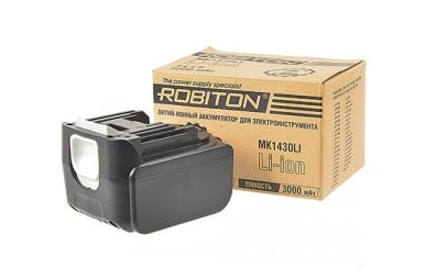 Аккумулятор MK1430LI (14.4 В, 3 Ач) для электроинструментов Makita Robiton 15886