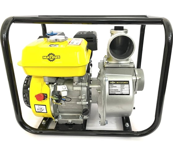 Бензиновая мотопомпа Mateus MS04002