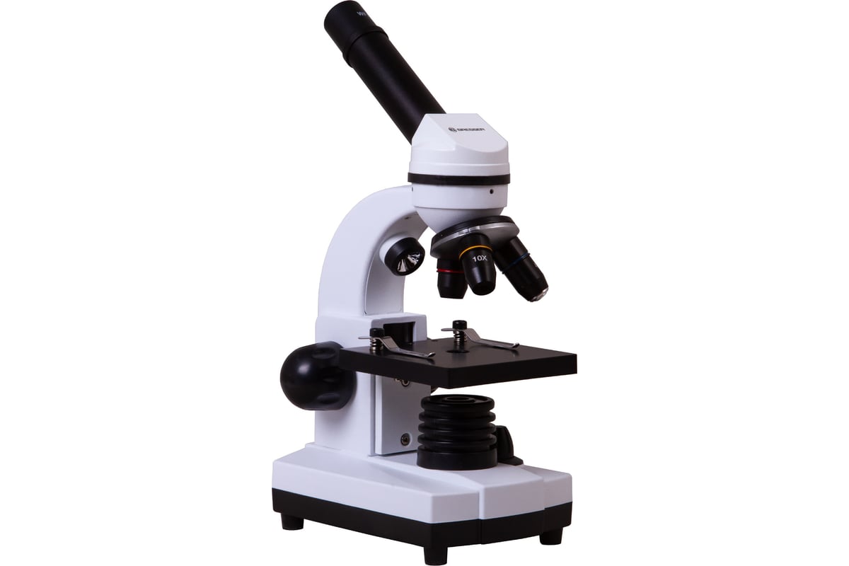 Микроскоп Bresser Junior Biolux SEL 40–1600x, белый, в кейсе 75314