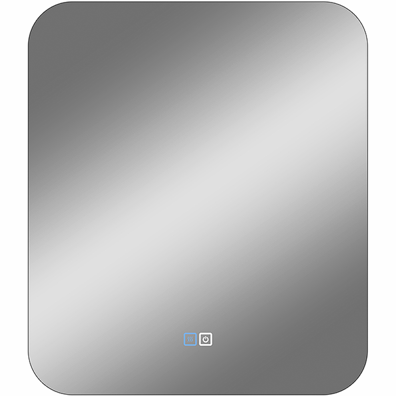 Зеркало Континент Burzhe LED 60x70 см с холодной подсветкой, антипар ЗЛП2288