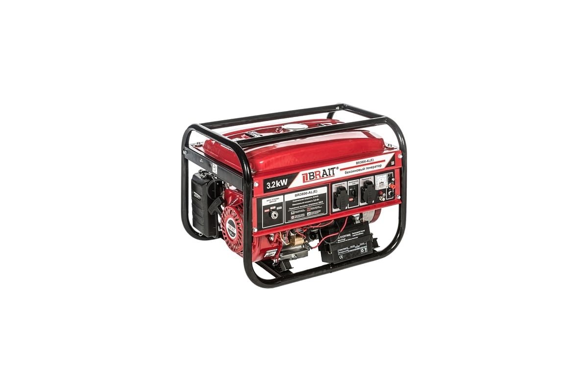Бензиновый генератор Brait BR3800-CU 02.01.028.029