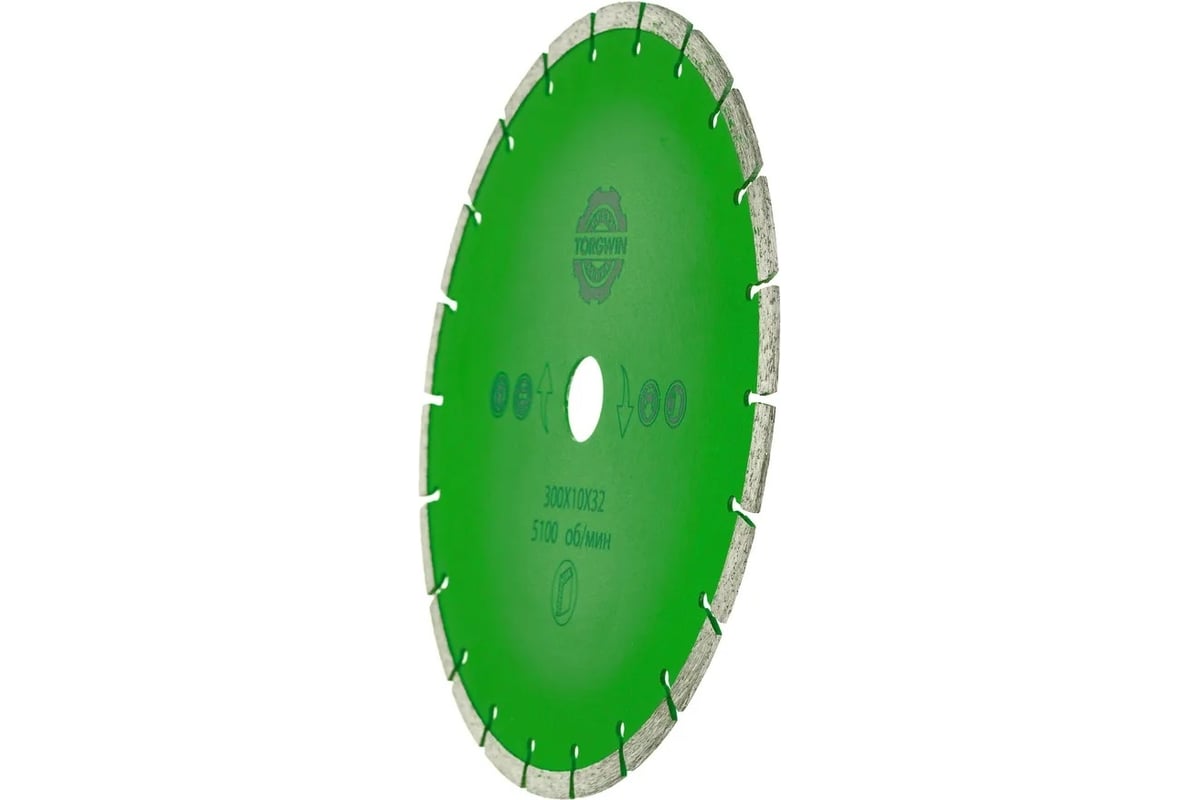Диск алмазный отрезной по бетону и камню Best for Universal 300x32/25.4х10x2.8 мм, Z22 TORGWIN T786335