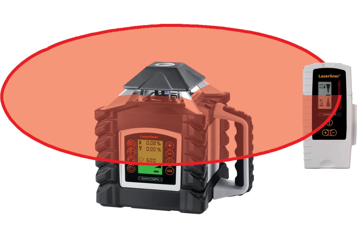 Ротационный лазерный нивелир Laserliner Quadrum DigiPlus 410 S 053.300A