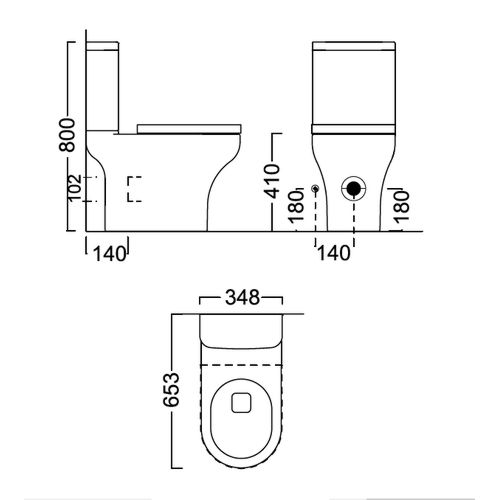 Чаша для унитаза Kerama Marazzi Buongiorno BG.WC.01