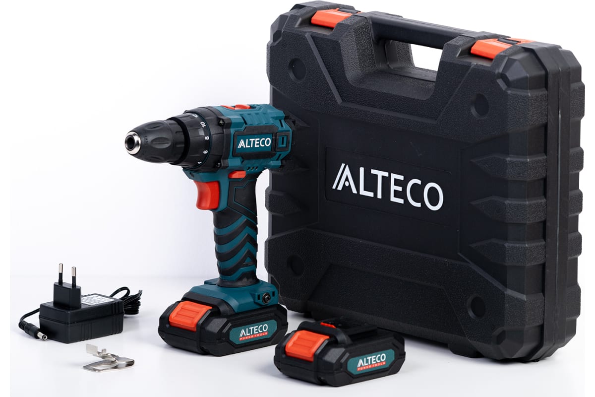 Аккумуляторная дрель-шуруповёрт Alteco CD 1610Li X2 33504