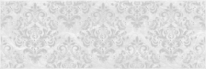 Декор Laparet Мармара Арабеска серый 20х60 см, 17-03-06-661