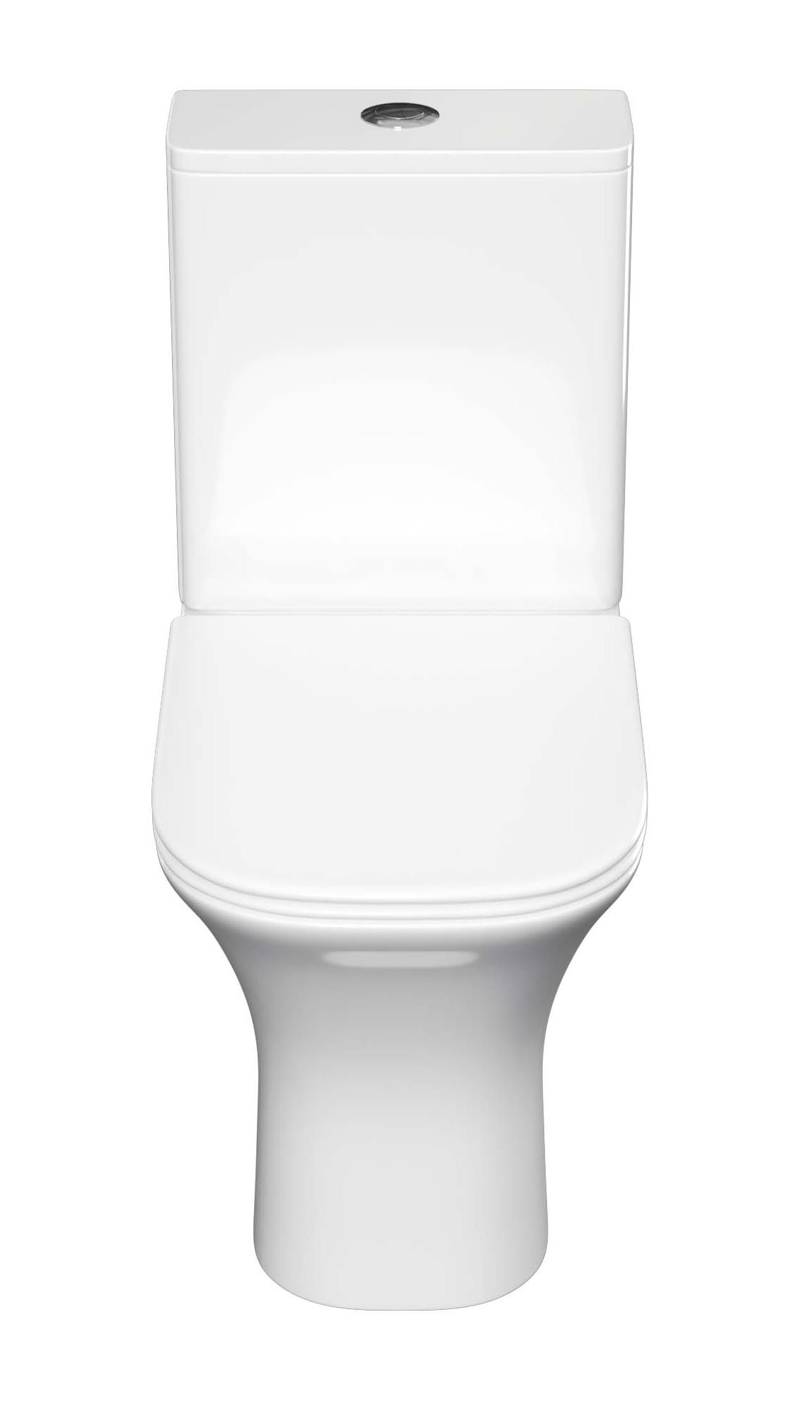Унитаз-компакт Aquatek Optima Square AQ4411-00 безободковый, с микролифтом