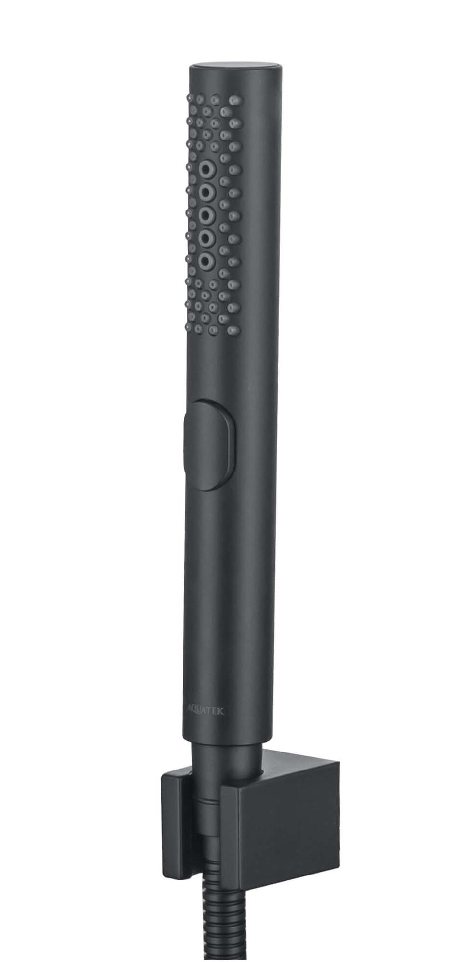 Смеситель на борт ванны Aquatek Вега AQ1044MB черный матовый