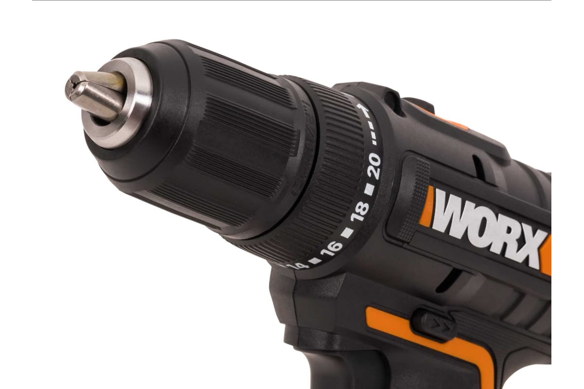 Аккумуляторная дрель-шуруповерт Worx 50Нм, 20В, без АКБ и ЗУ WX108.9