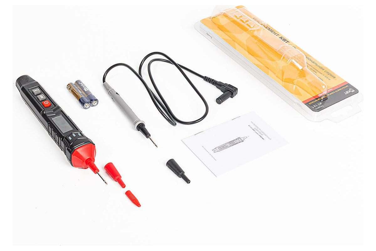 Компактный цифровой мультиметр КВТ KT 121 PROLINE 87249