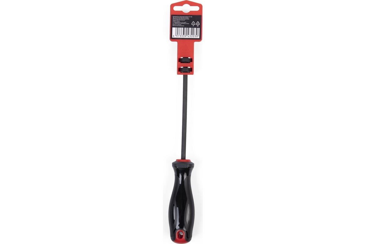 Отвертка Sanitoo PRO Diamond SL6.0x150 мм, с алмазным покрытием 3203