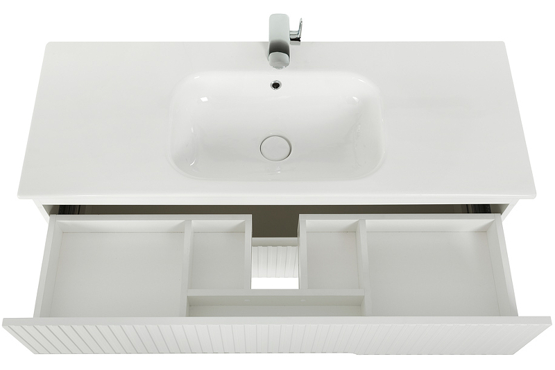 Мебель для ванной Cezares Duet 120 см Bianco Lucido