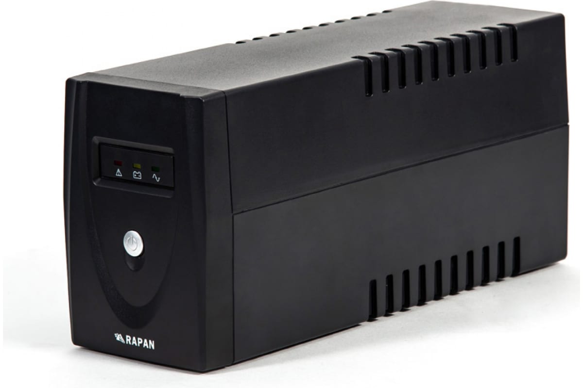 Интерактивный источник питания RAPAN -UPS 600 220В 600ВА/350Вт меандр с АКБ 7 Ач 739