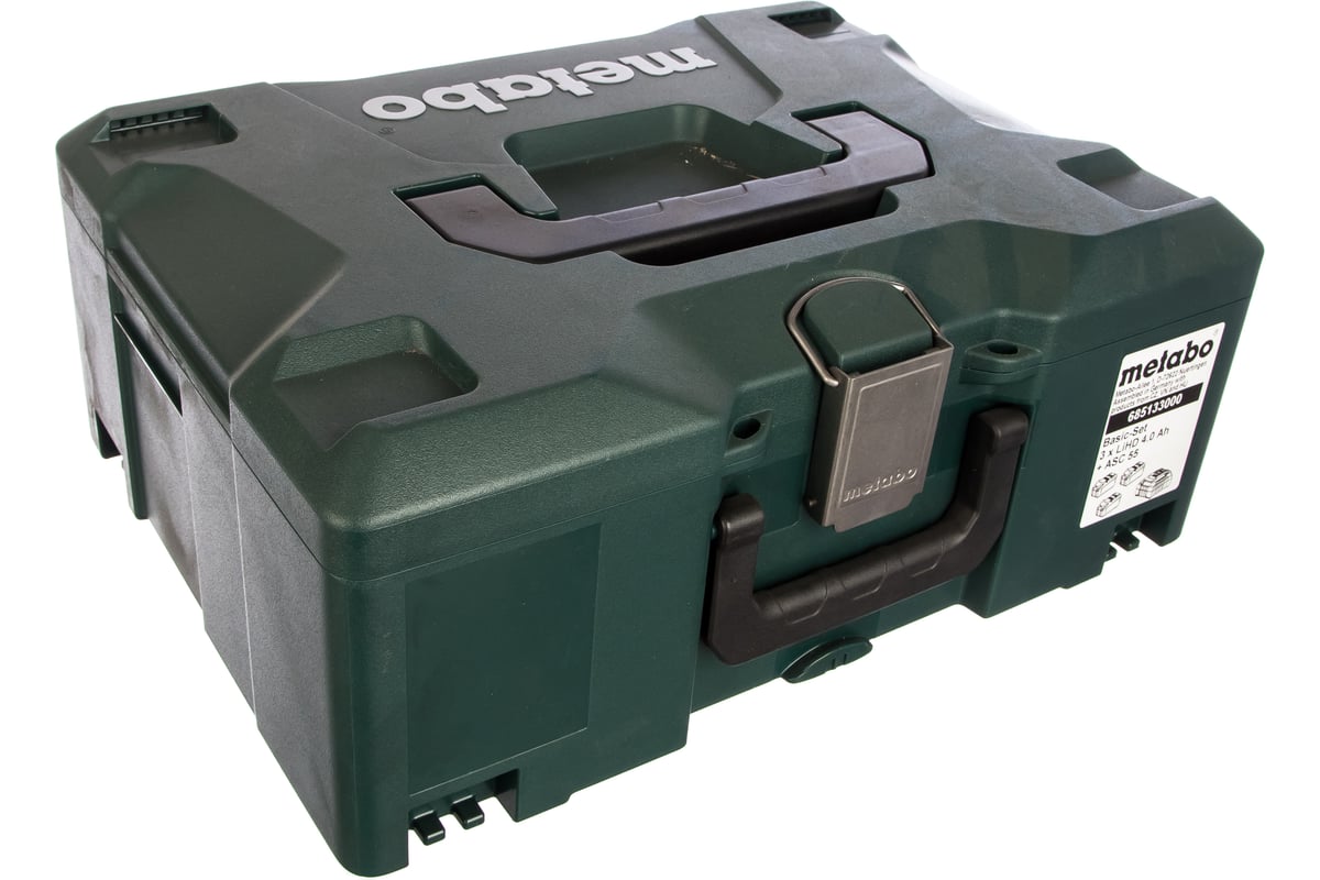 Набор Basic-Set (3 аккумулятора LiHD 4.0 Ач/18В+зарядное устройство ASC30-36+Metaloc) Metabo 685133000