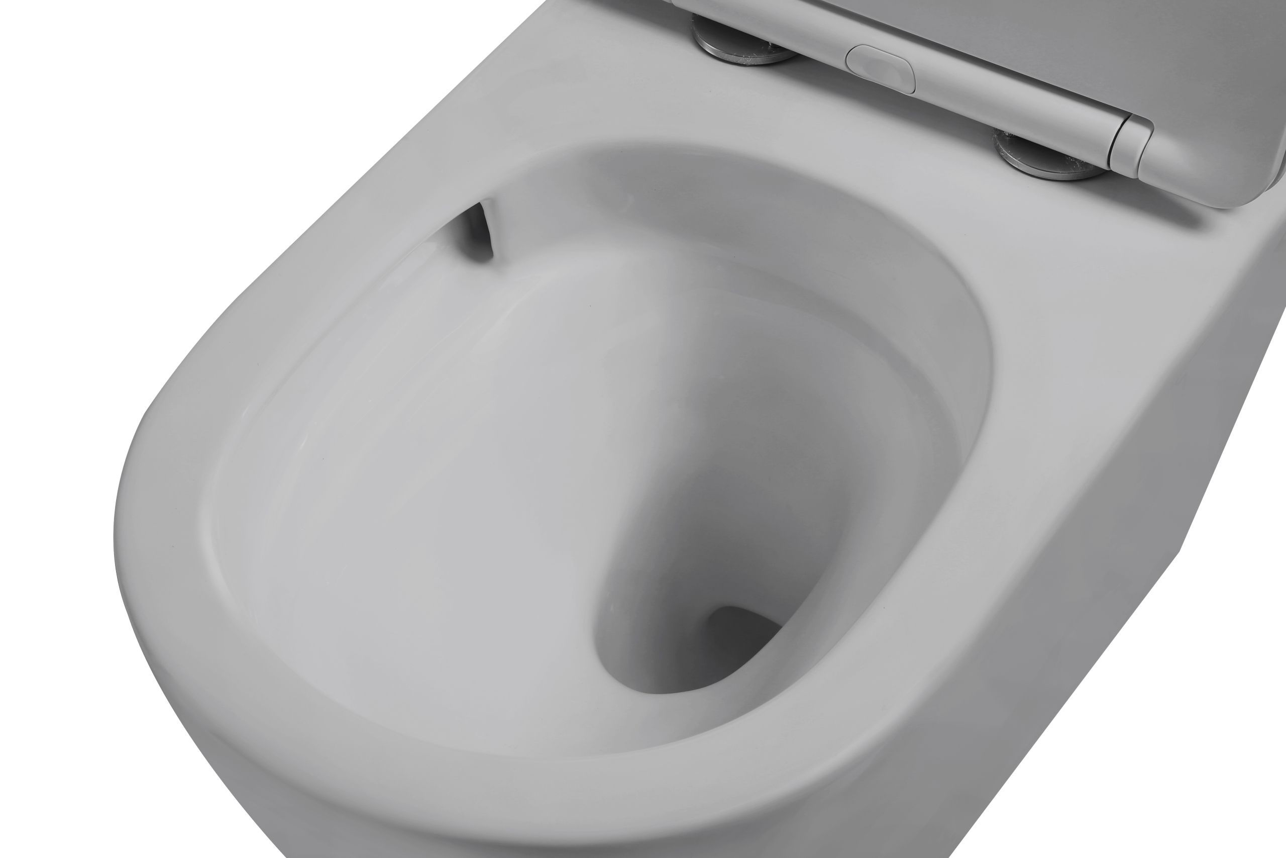 Подвесной унитаз Vincea Tornado Globo VT1-14TMG безободковый, серый матовый