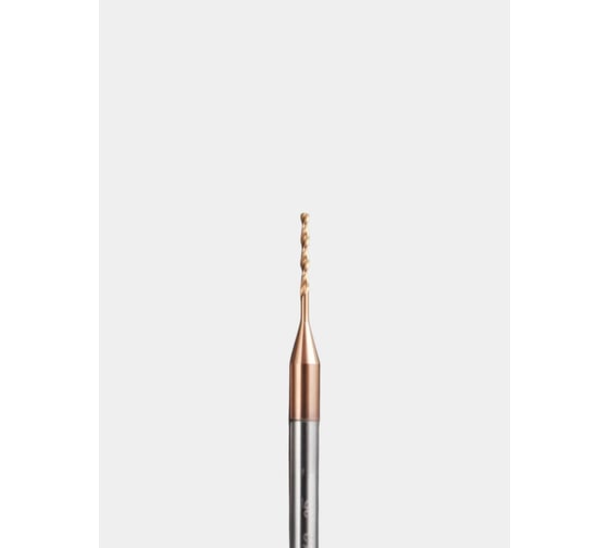 Сверло твердосплавное ц/х РОСИНСТРУМЕНТ 1.1x4х12x62 3D без подачи СОЖ TiSiN 311041262