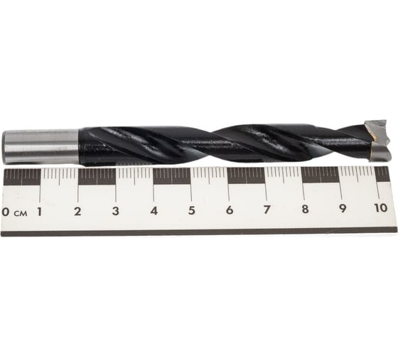 Сверло присадочное усиленное "глухое" (12x105 мм; S=10x20 мм; RH) ROTIS 412.12105R