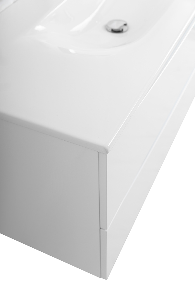 Мебель для ванной BelBagno Marino-Cer-N 120 см Bianco Lucido