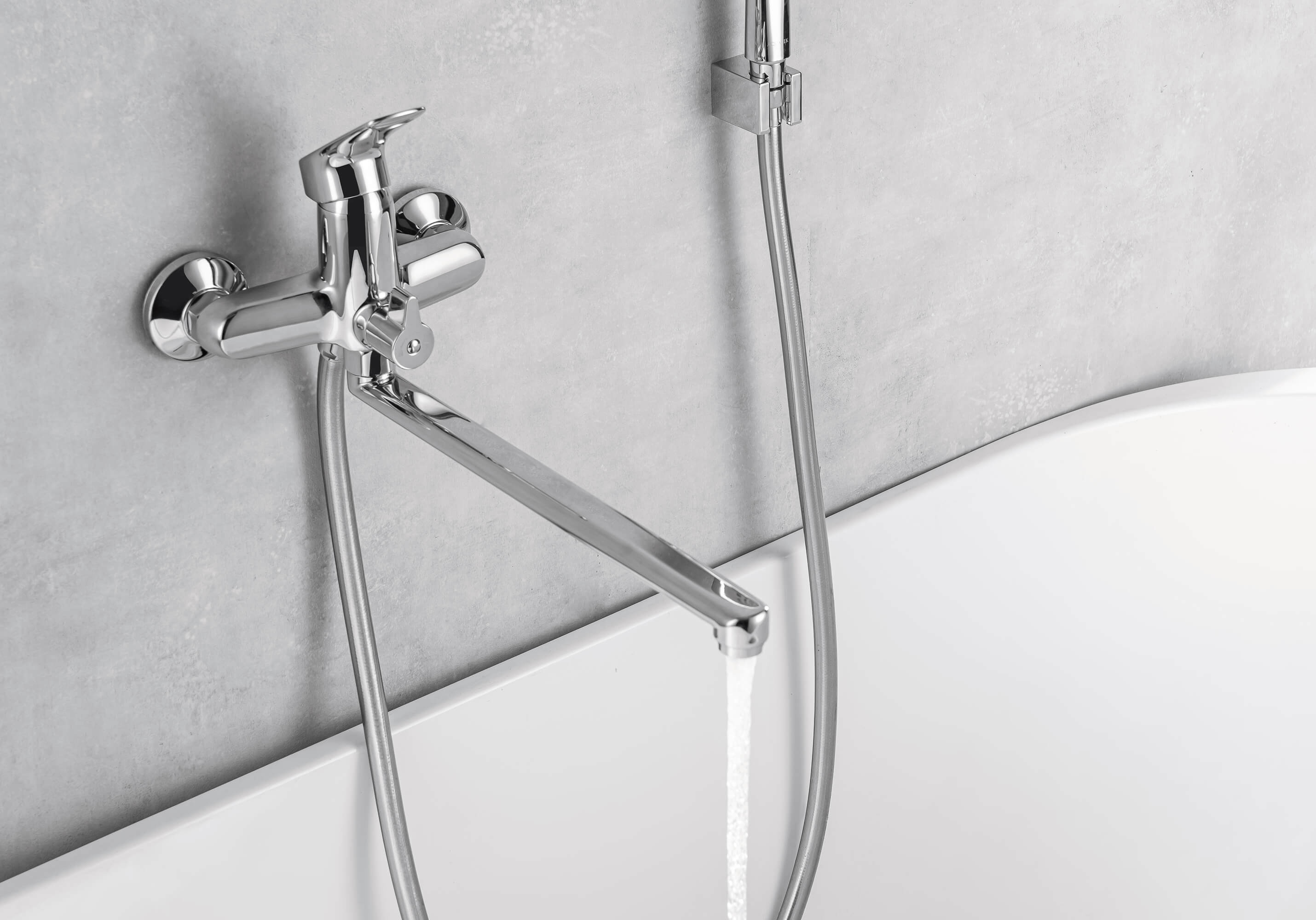 Смеситель универсальный Aquatek Вега AQ1042CR хром