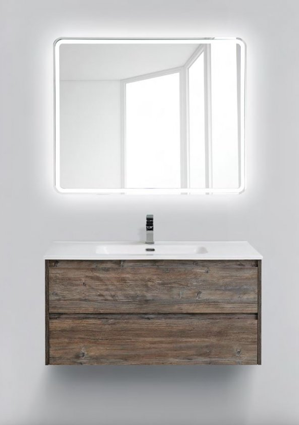 Тумба с раковиной BelBagno Kraft 100 см