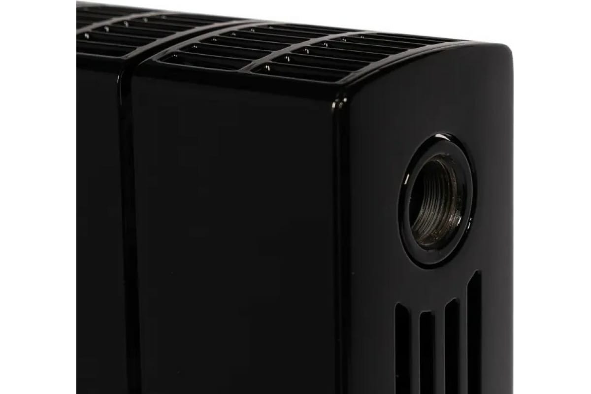 Радиатор Rifar SUPReMO 500x4 секции НП левый VL Антрацит R S5004 VL9005