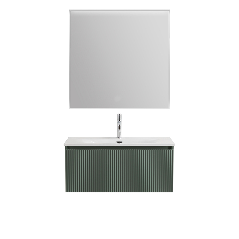 Тумба с раковиной BelBagno Uno 80 см 1 ящик, Еловый матовый