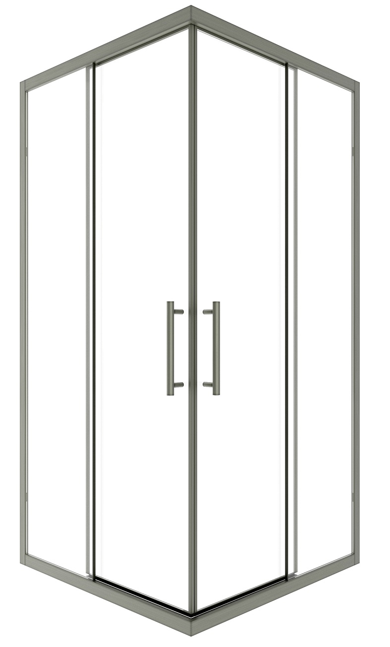 Душевой уголок Timo TKSS-100/13C-8 100x100 прозрачный, никель