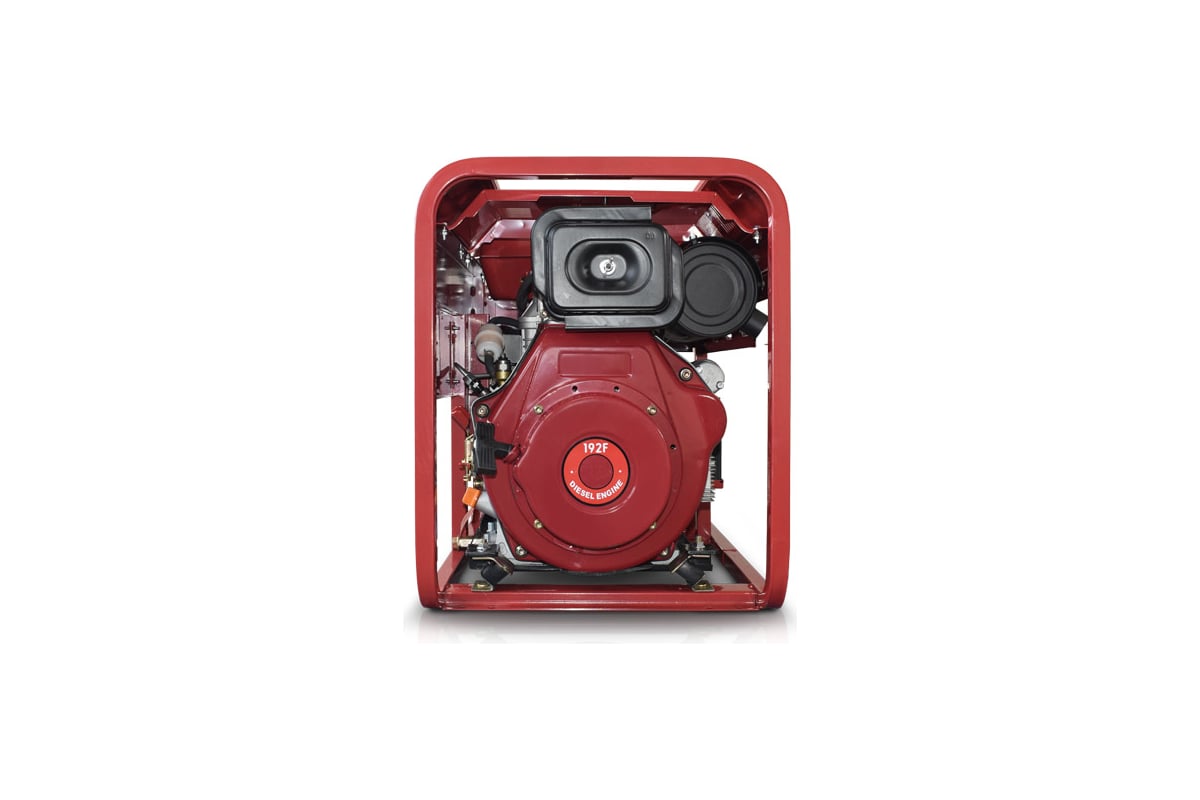 Дизельный электроагрегат REDVOLT 192fe, 7,0 квт, эл. старт, подготовка под ats 3 фазы EPD7500EA3