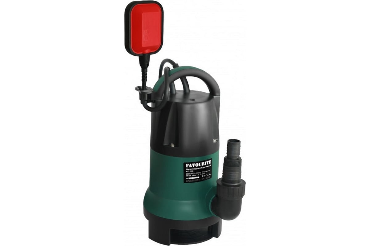 Погружной дренажный насос для грязной воды Favourite WP 1200