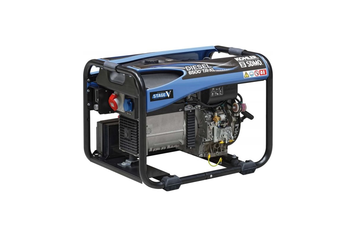 Дизельный генератор KOHLER-SDMO DIESEL 6500 TE XL C5 4687201729068