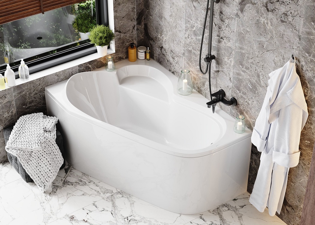 Акриловая ванна VagnerPlast Selena 160x105 L/R