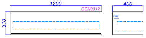 Тумба подвесная Aqwella 5 stars Genesis 120 миллениум серый