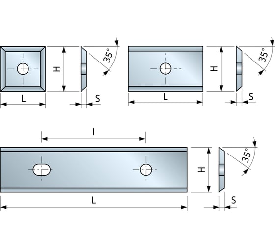 Нож 20x12x1.5 мм Freud CG04M DA3