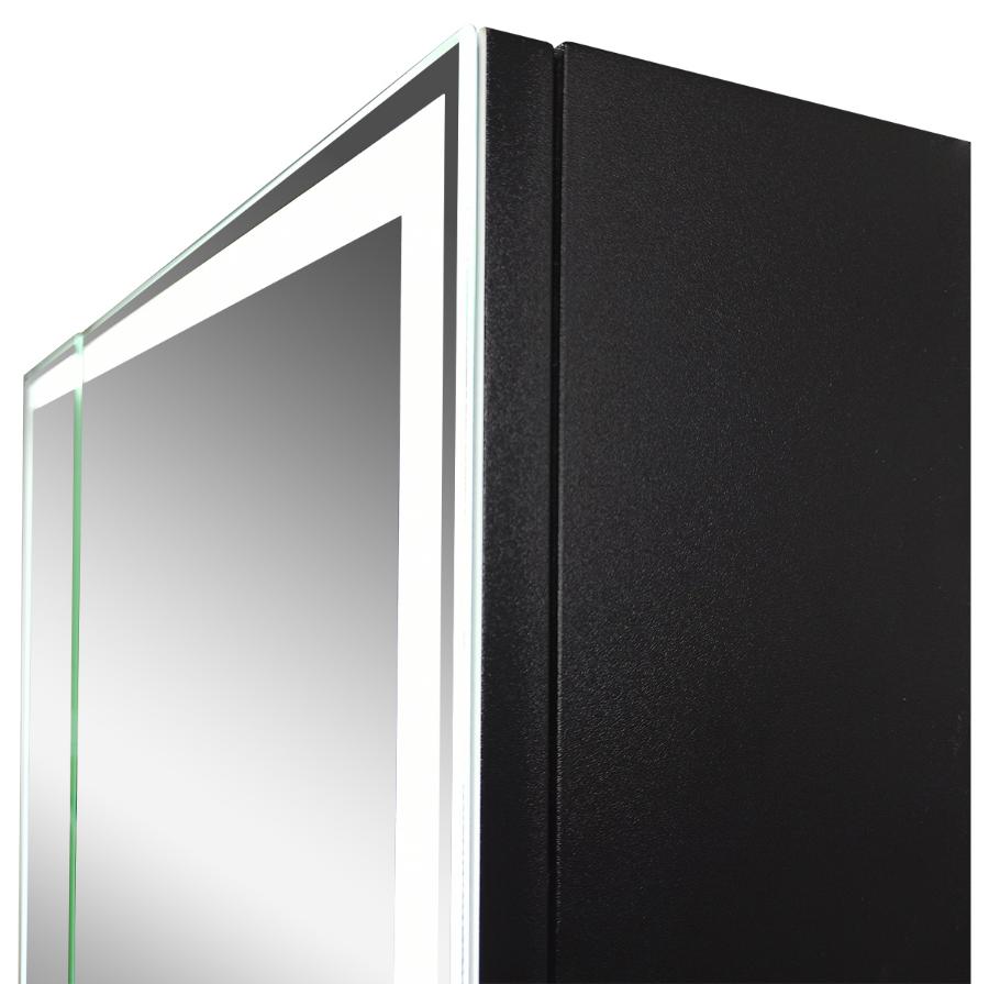 Зеркальный шкаф Континент Mirror Box LED 80x80 с подсветкой, МВК052