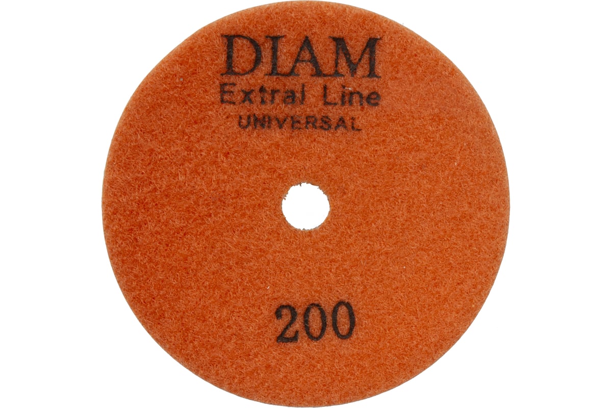 Круг алмазный гибкий шлифовальный Extra Line Universal №200 (100х2.5 мм; сухая/мокрая) Diam 674