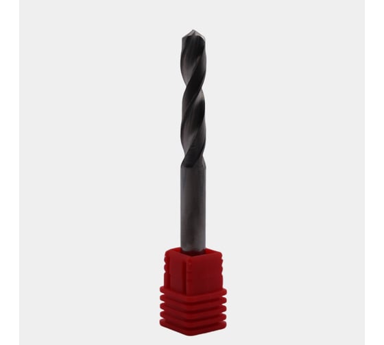 Сверло твердосплавное цельное короткое, ц/х, 6.2x30x70 мм, ВК8, 2300-3901, ГОСТ 17274-71 РОСИНСТРУМЕНТ 233901