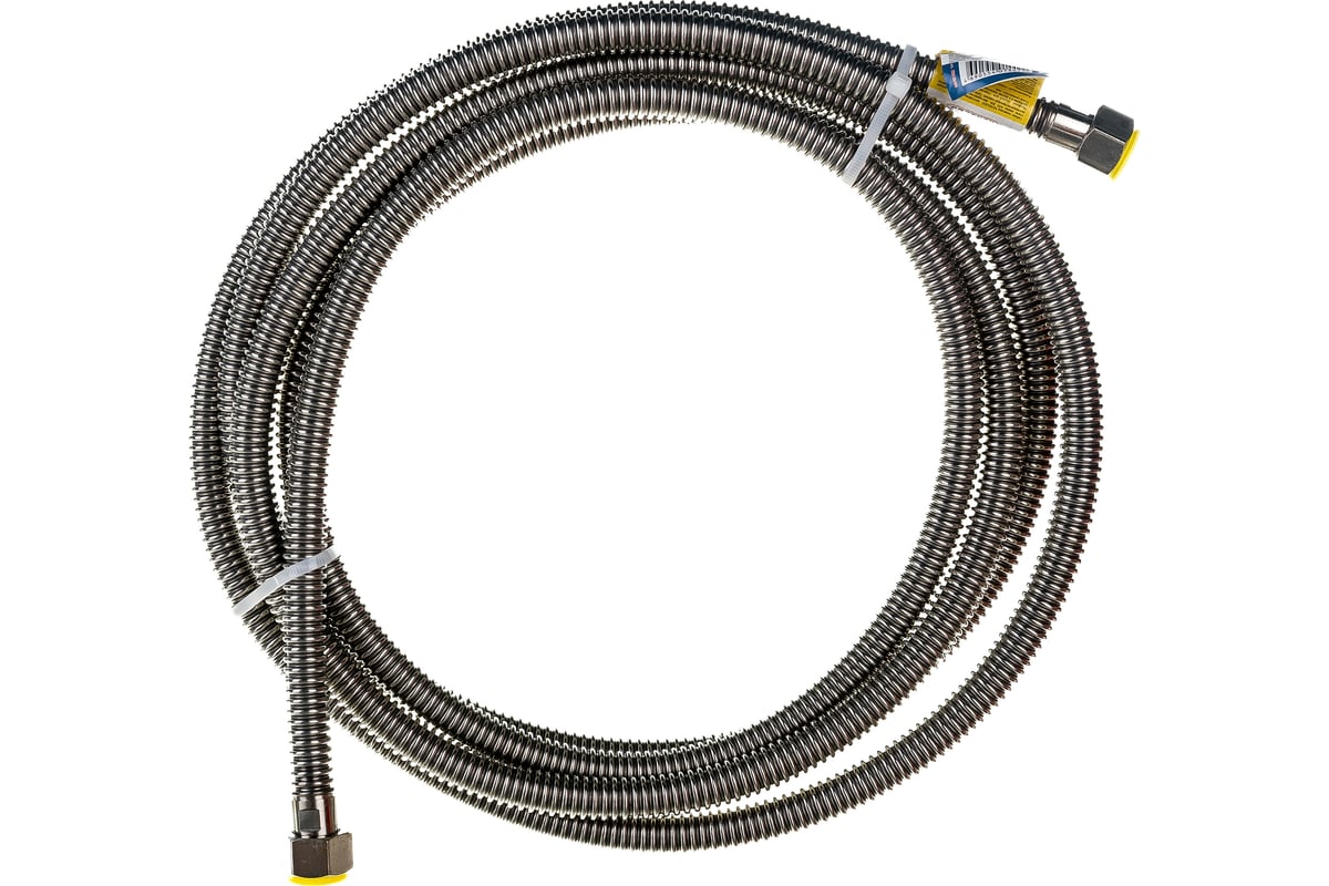 Сильфонная подводка для газа Kensudo 1/2", 400 см, в/в 26732