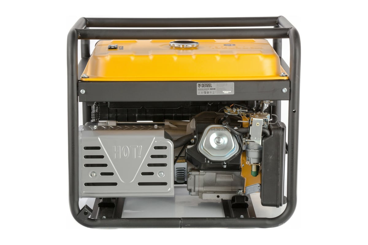 Бензиновый генератор Denzel PS 80 EA, 8,0 кВт, 230В, 25л 946924