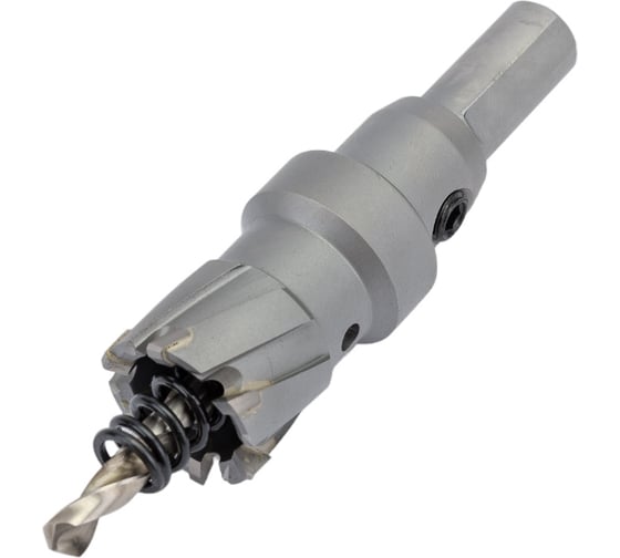 Коронка по металлу HM (25х28 мм; хвостовик 13 мм; комплект) D.BOR HS-HM-28-025-T