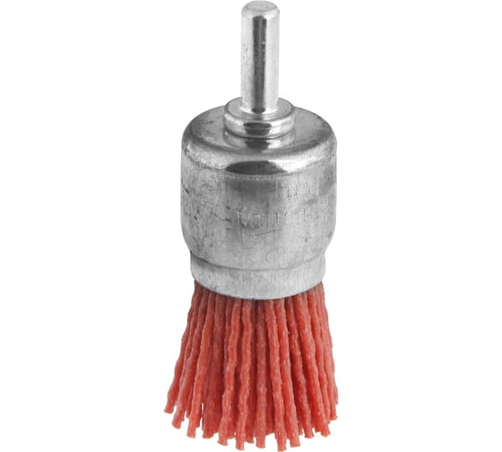 Кордщетка венчик с хвостовиком Flex 207-212 (22 мм; d6; нейлон) Hammer 62128