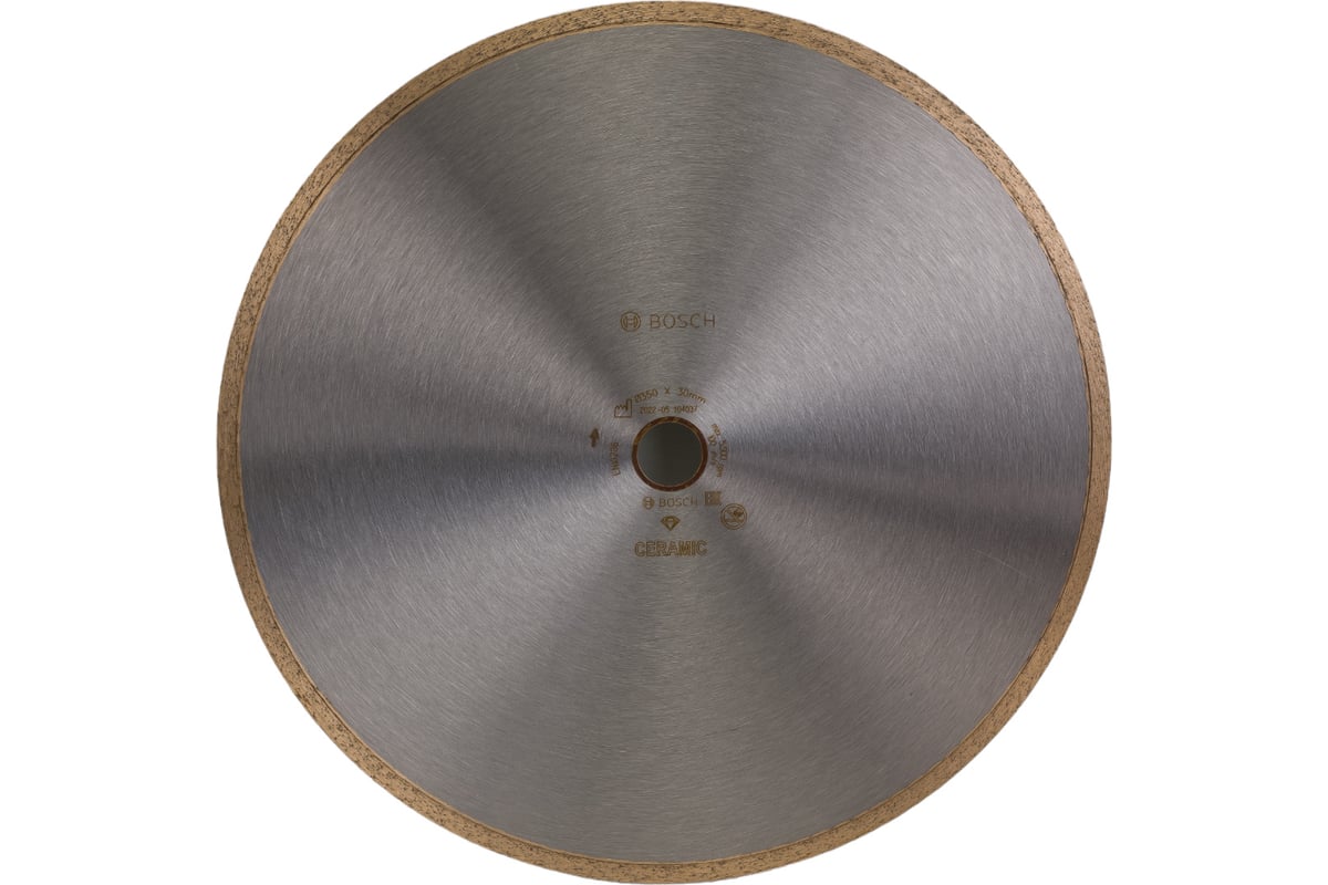 Круг алмазный по керамике 350x25,4 мм Bosch 2608602541