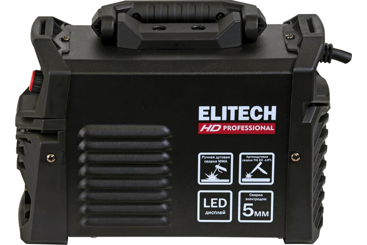 Инверторный сварочный аппарат Elitech HD WM 200 Pulse 204466