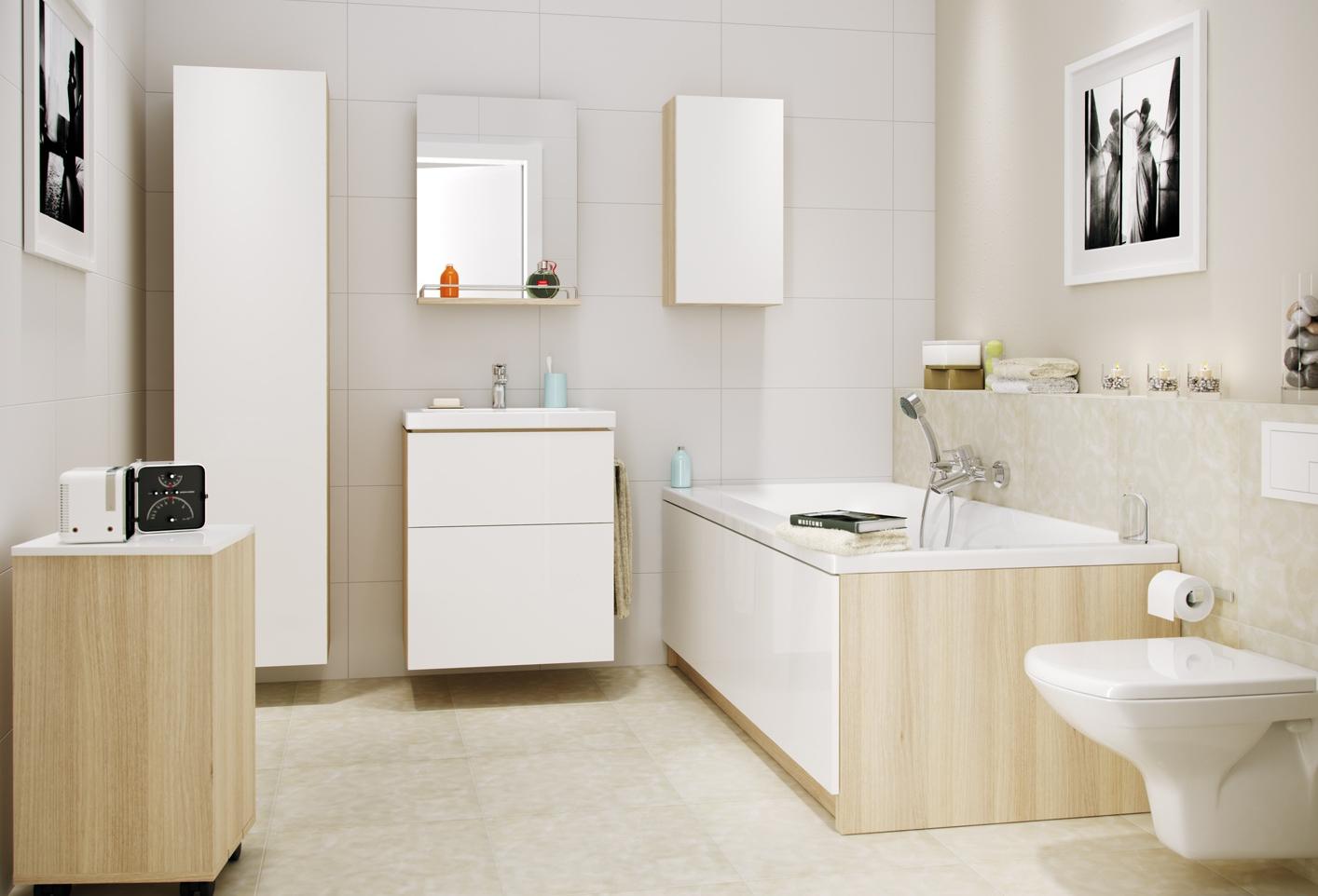 Мебель для ванной Cersanit Smart 55