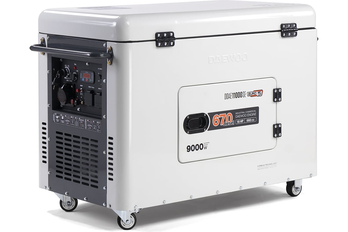 Дизельный генератор с возможностью подключения ATS Daewoo DDAE 11000SE